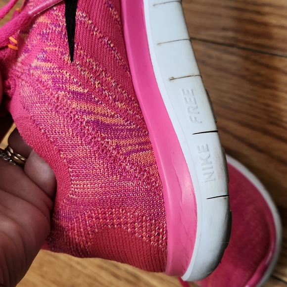 NIKE free 4.0 flyknit woman sneaker size 7 - Picture 10 of 10